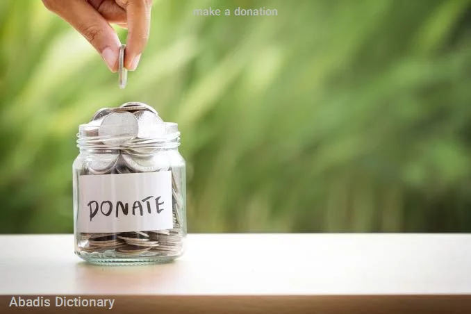make a donation